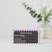 carte de visite de drugstore (modifiable) (Debout devant)