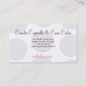 Carte de visite de duo de brune de Cutie de 311 (Dos)