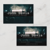 Carte de visite de Entertainment Manager (Devant / Derrière)