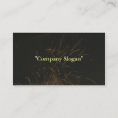 Carte de visite de fabrication de métaux (Dos)