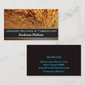 Carte de visite de fabrication et de soudage des m (Devant / Derrière)