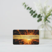 Carte de visite de fabrication et de soudage des m (Debout devant)