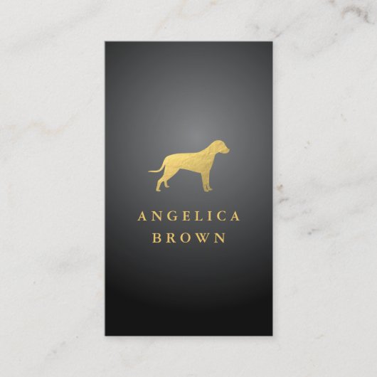 Carte de visite de Faux Gold Foil (Devant)