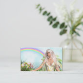 Carte de visite de fée de Titania (Debout devant)