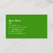 Carte de visite de Felted (Dos)