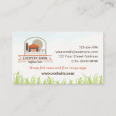 Carte de visite de ferme (Devant)