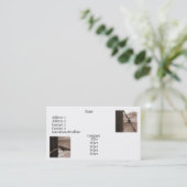 Carte de visite de ferme (Debout devant)