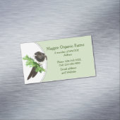 Carte de visite de ferme biologique à secteur sur (In Situ)