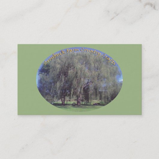 Carte de visite de ferme Crossbuck 2 (Devant)