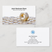 Carte de visite de fermeture de boulons de magasin (Devant / Derrière)