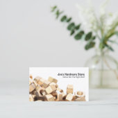 Carte de visite de fermeture de boulons de magasin (Debout devant)