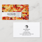 Carte de visite de fermeture de pizza alimentaire (Devant / Derrière)