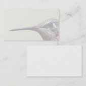 carte de visite de fermeture des colibris (Devant / Derrière)