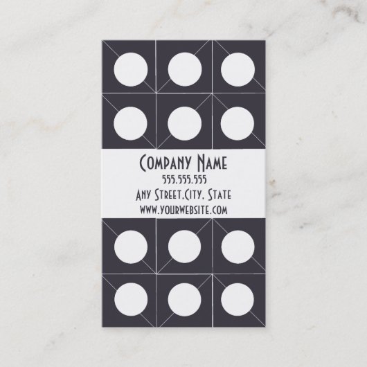 Carte de visite de fidélité de client (Devant)