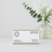 Carte de visite de fidélité de client (Debout devant)