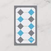 Carte de visite de fidélité de station de lavage (Dos)