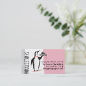 Carte de visite de fil de crochets de crochet de (Debout devant)