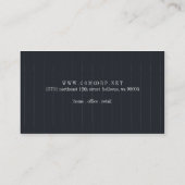 Carte de visite de filet (Dos)