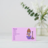 Carte de visite de fille de génie de danseur de (Debout devant)