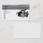 Carte de visite de film et de photographie (Devant / Derrière)