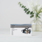 Carte de visite de film et de photographie (Debout devant)