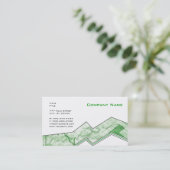 Carte de visite de finances (Debout devant)