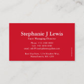 Carte de visite de fines herbes de fournisseurs de (Dos)