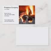 Carte de visite de Fireplace Company (Devant / Derrière)