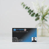 Carte de visite de FitTeam (Debout devant)
