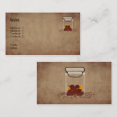 Carte de visite de fixations Jar Prim (Devant / Derrière)