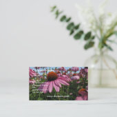 Carte de visite de fleur de cône (Debout devant)