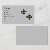Carte de visite de Fleur de Lis (Devant / Derrière)