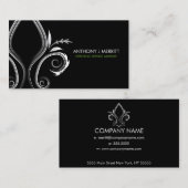 Carte de visite de Fleur De Lis Icon (Devant / Derrière)