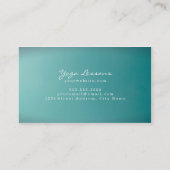 Carte de visite de fleur de Lotus (Dos)