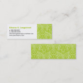 Carte de visite de Fleur de Lys Personal (Devant / Derrière)