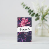 Carte de visite de fleuriste (Debout devant)