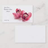 Carte de visite de fleuriste (Devant / Derrière)