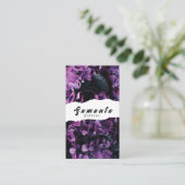 Carte de visite de fleuriste (Debout devant)