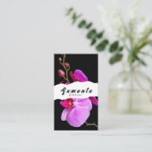 Carte de visite de fleuriste (Debout devant)