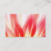 Carte de visite de fleurs (Dos)