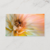 Carte de visite de fleurs artistiques (Dos)