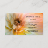 Carte de visite de fleurs artistiques (Devant)