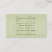 Carte de visite de fleurs de cerisier (Dos)