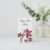 Carte de visite de fleurs radioactives, Crimson (Debout devant)