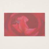 Carte de visite de fleurs rosebud rose (Dos)