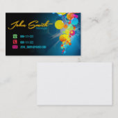 Carte de visite de floc de peintre (Devant / Derrière)