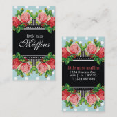 Carte de visite de floraison de contemporain de (Devant / Derrière)