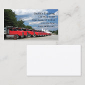 Carte de visite de flotte de camion (Devant / Derrière)