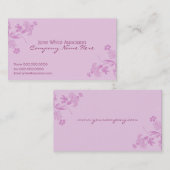 Carte de visite de Flourish (Devant / Derrière)