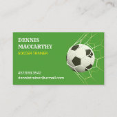 Carte de visite de football (Devant)
